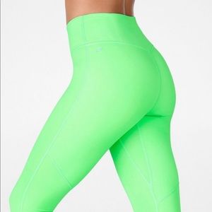Fabletics Neon Green Leggings